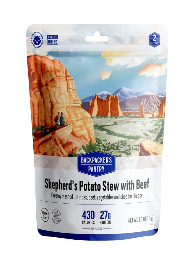Backpacker's Pantry Shepherd's Potato Stew with Beef - Freeze Dried Backpacking & Camping Food - Emergency Food - 27 Grams of Protein, Gluten-Free - 1 Count - Image 1
